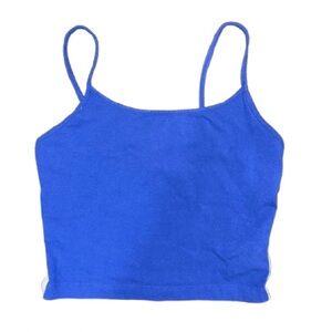~Forever 21 Blue Fitted Crop top